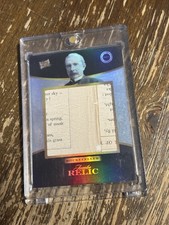 John D. Rockefeller 2024 Pieces of the Past 1800s Edition Authentic Relic Card