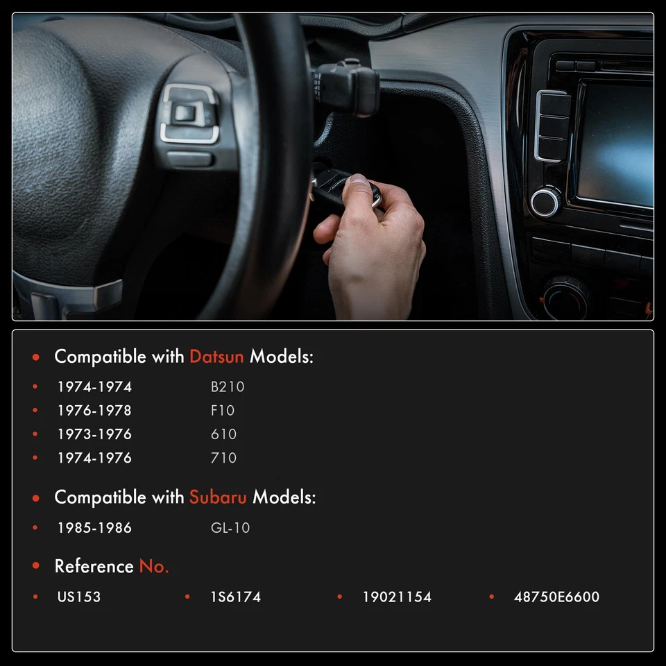 1x Interruptor de encendido para Datsun 610 1973 1974-1976 710 B210 F10 Subaru GL-10 85-86 Foto 2 de 4