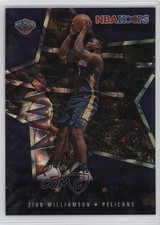 2020 Panini NBA Hoops Lights Camera Action Purple Explosion Zion Williamson 04ag