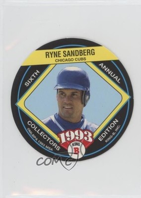 1993 King-B Collector's Edition Discs Ryne Sandberg #22 HOF
