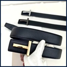 High Quality Business Men Belt Luxury Brand Designer famous Leather Belts for