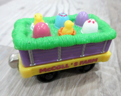 Easter Egg Car McColls Farm - Thomas & Friends Take n Play Along Diecast Train