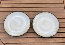 Mikasa Gourmet Basics ANDRIA 11" Dinner Plates Stoneware Set of 2