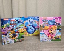 Paw Patrol & Blue's Clues Little First Look and Find Activity Books 3 Pack