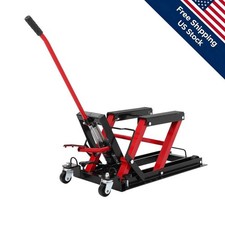 Safety Lock Hydraulic Scissor Lift 1500lb For Motorcycle Atv Non-slip Platform