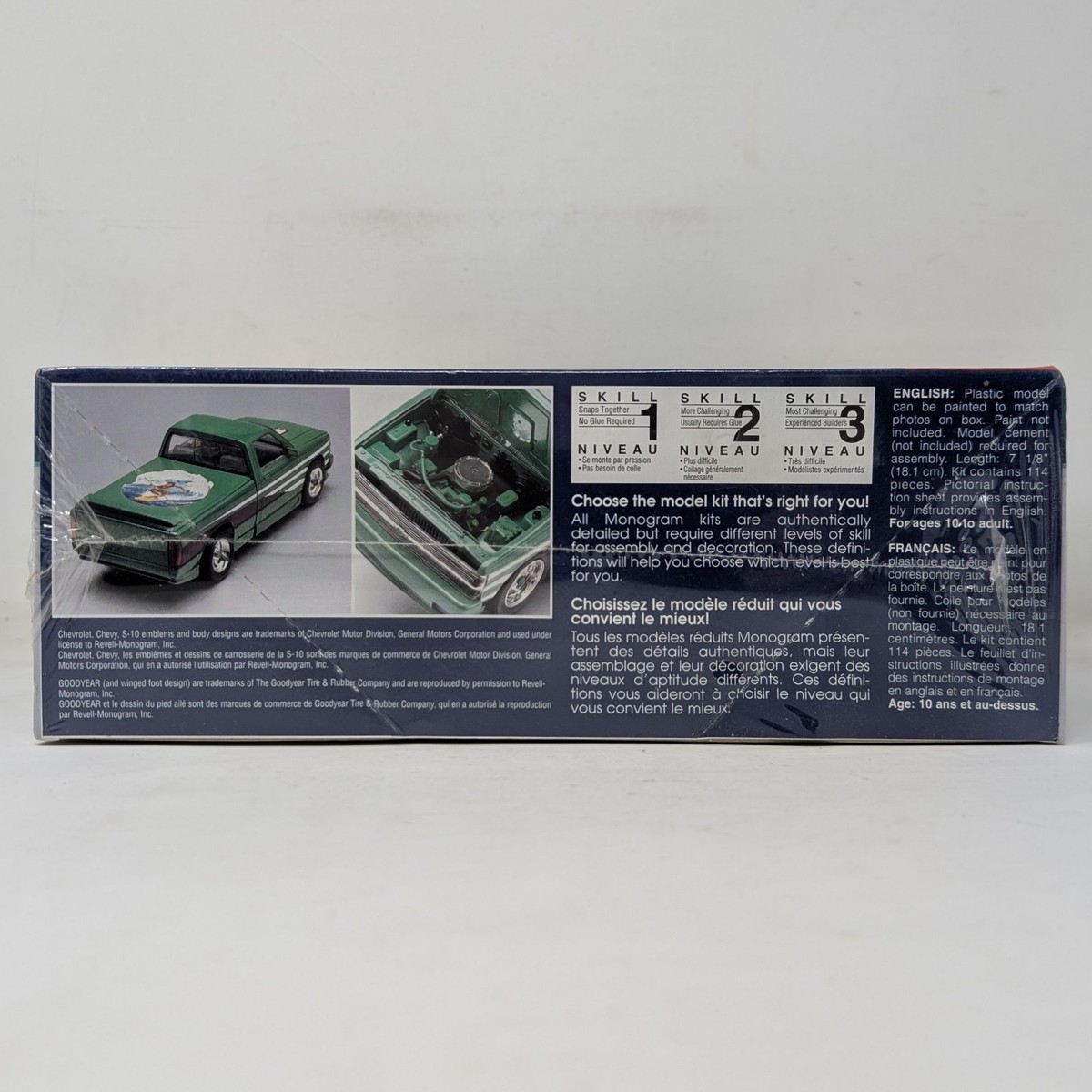 モノグラム 1/25 chevy s-10 Revell Monogram 1/25 Chevy S-10 Squarebody Custom Pickup