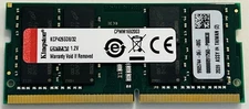 Kingston KCP426SD8/32 32GB DDR4 2666MT/s Non-ECC Unbuffered SODIMM