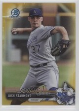 2017 Bowman Chrome Prospects Gold Refractor 29/50 Josh Staumont #BCP89 s3g