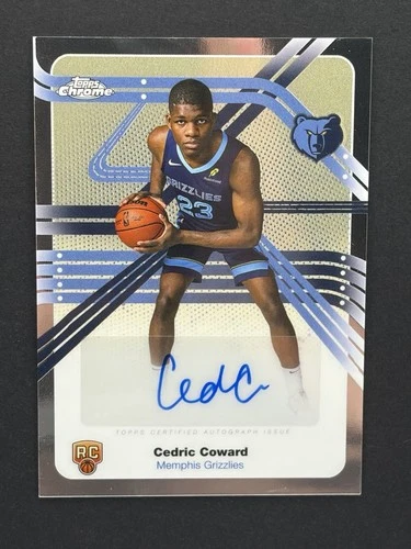 2025 Topps Chrome Cedric Coward Next Stop Signatures (RAW)