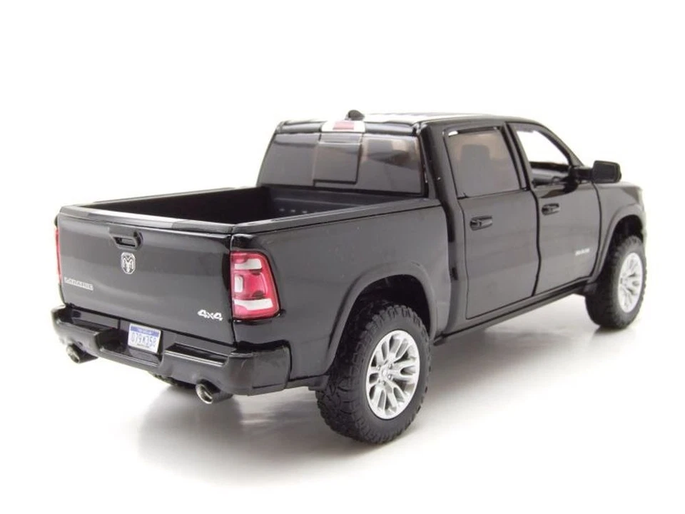 Ram 1500 Crew Cab Laramie Pick Up 2019 schwarz Modellauto 1:24 Motormax - Bild 2 von 4