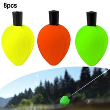 8pcs EVA Foam Fishing Floats for Long Distance Freshwater and Saltwater Fishing