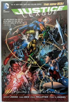 Justice League Vol. 3 Throne Of Atlantis New 52 Graphic Novel DC Comics GN TPB