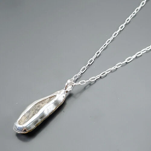 Gem jewelry 30ct+ Blue Sapphire Necklace 925 Sterling Silver 18.5"/N22650 - Image 2 of 4