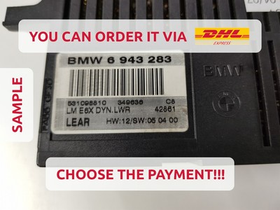 BMW 5 Series E60 Light Control Unit Module Lear LM E6x LWR 6943283  