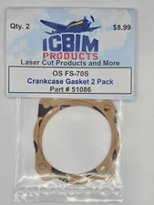 OS FS-70 Surpass Crankcase Gasket 2 Pack NIP