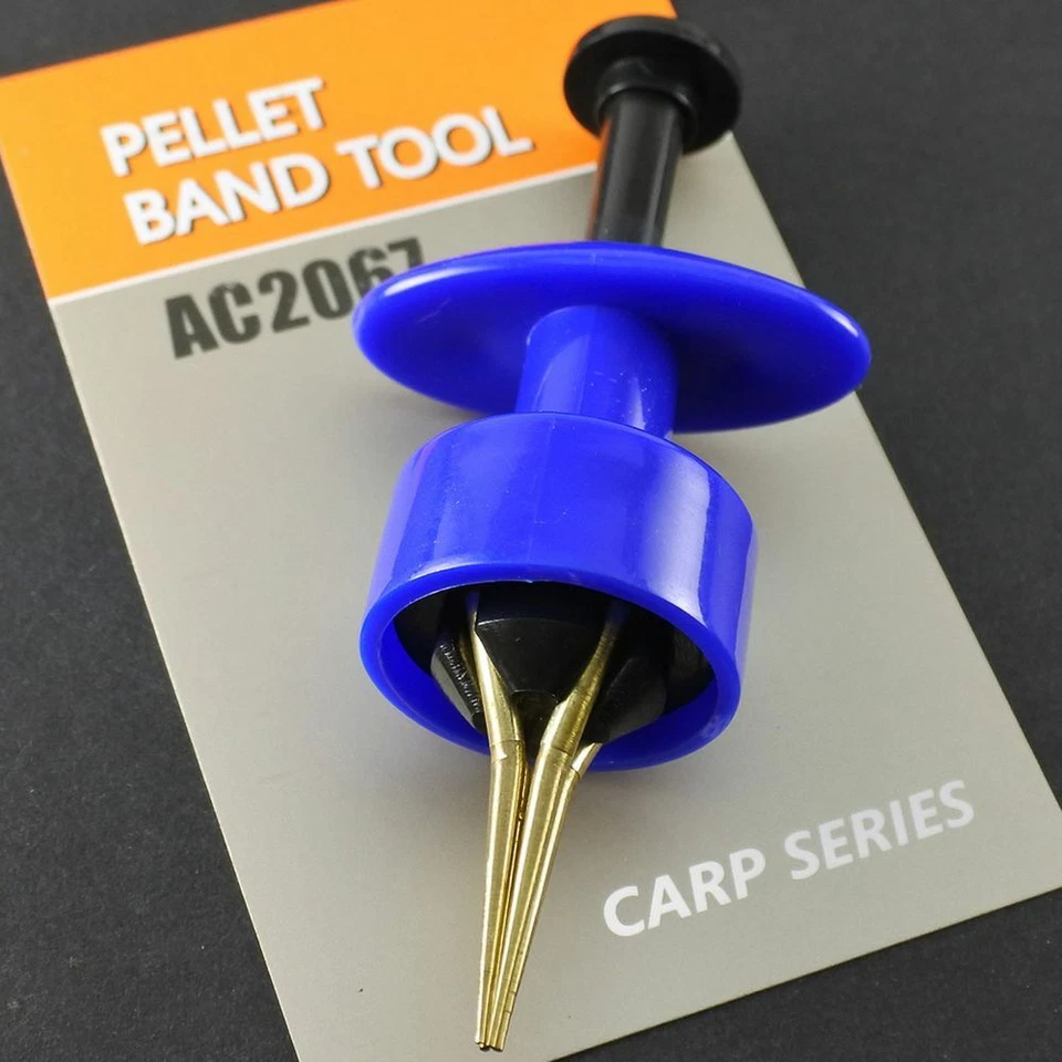 Bait Band Tool & Pellet Bands 3 4 5 mm Life-ORANGE elastische Gummi Bänder Zange - Bild 3 von 4