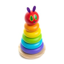 KIDS PREFERRED World of Eric Carle The Very Hungry Caterpillar Wooden Stacker...