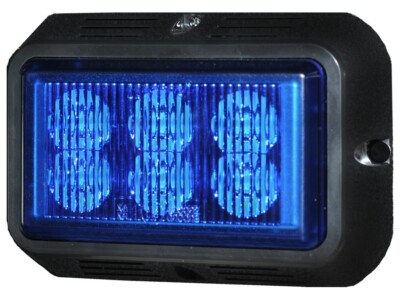 LED Kennleuchte PRO-STROBE blau, Anbauversion