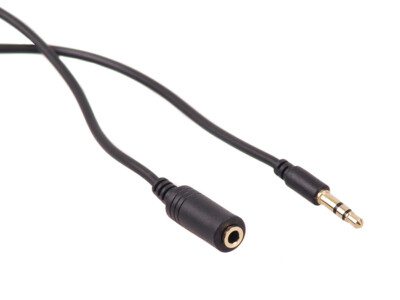 Jack Verlängerung Kabel Klinken Stecker Audio 3,5mm AUX 1/ 2/ 3/ 5/ 10/ 15 Meter