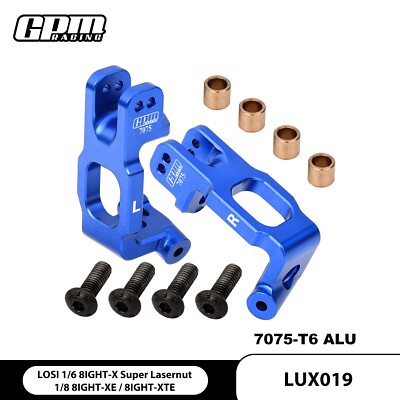GPM 7075 Alloy Front C Hubs For LOSI 1/6 8IGHT-X Lasernut 1/8 8IGHT-XE 8IGHT-XTE