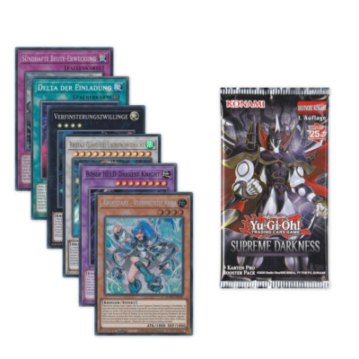 Yu-Gi-Oh! TCG Supreme Darkness SUDA Einzelkarten 1. Auflage NM Cards DE