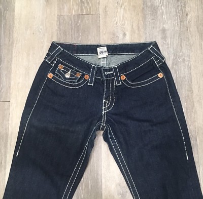 TRUE RELIGION Women's Disco 'Joey' Big T - Drifter Dark Size