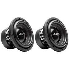 (2) NEW SKAR AUDIO EVL-10 D4 10" 2000W MAX POWER DUAL 4 OHM SUBWOOFERS - PAIR