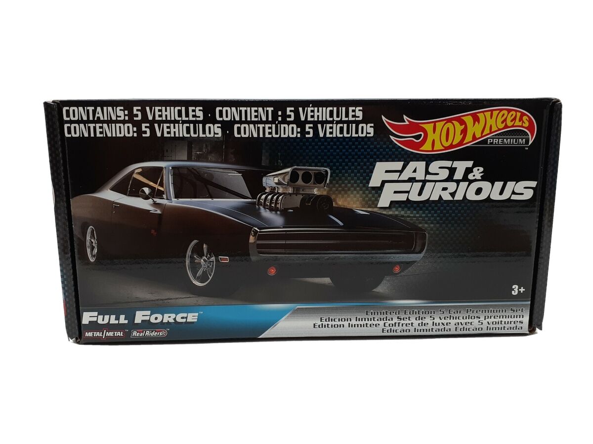 2020 HOT WHEELS PREMIUM Fast & Furious FULL FORCE 5 Pack Box 2020 HOT WHEELS PREMIUM Fast & Furious FULL FORCE 5 Pack Box
