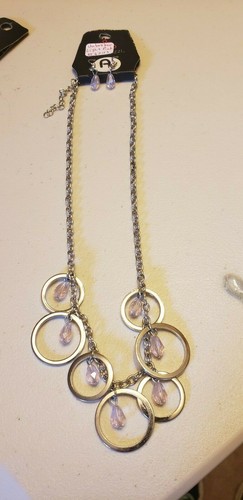 Paparazzi Short Necklace \u0026 Earring set 