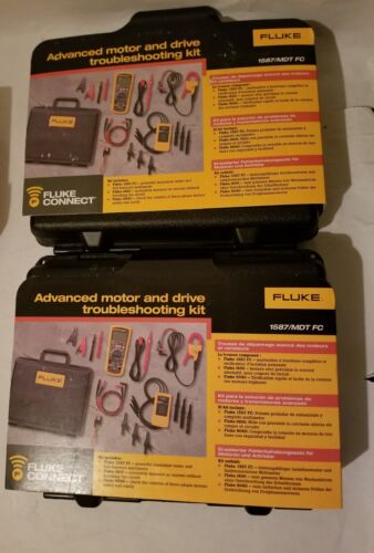 Fluke 1587/MDT FC TRMS Megohmmeter Kit, Fluke Connect, Clamp, 3-Phase 9040 Phase - Picture 2 of 2