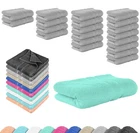 Guest towels bath towels shower towels sauna towel 100% cotton terry 500 g/m²