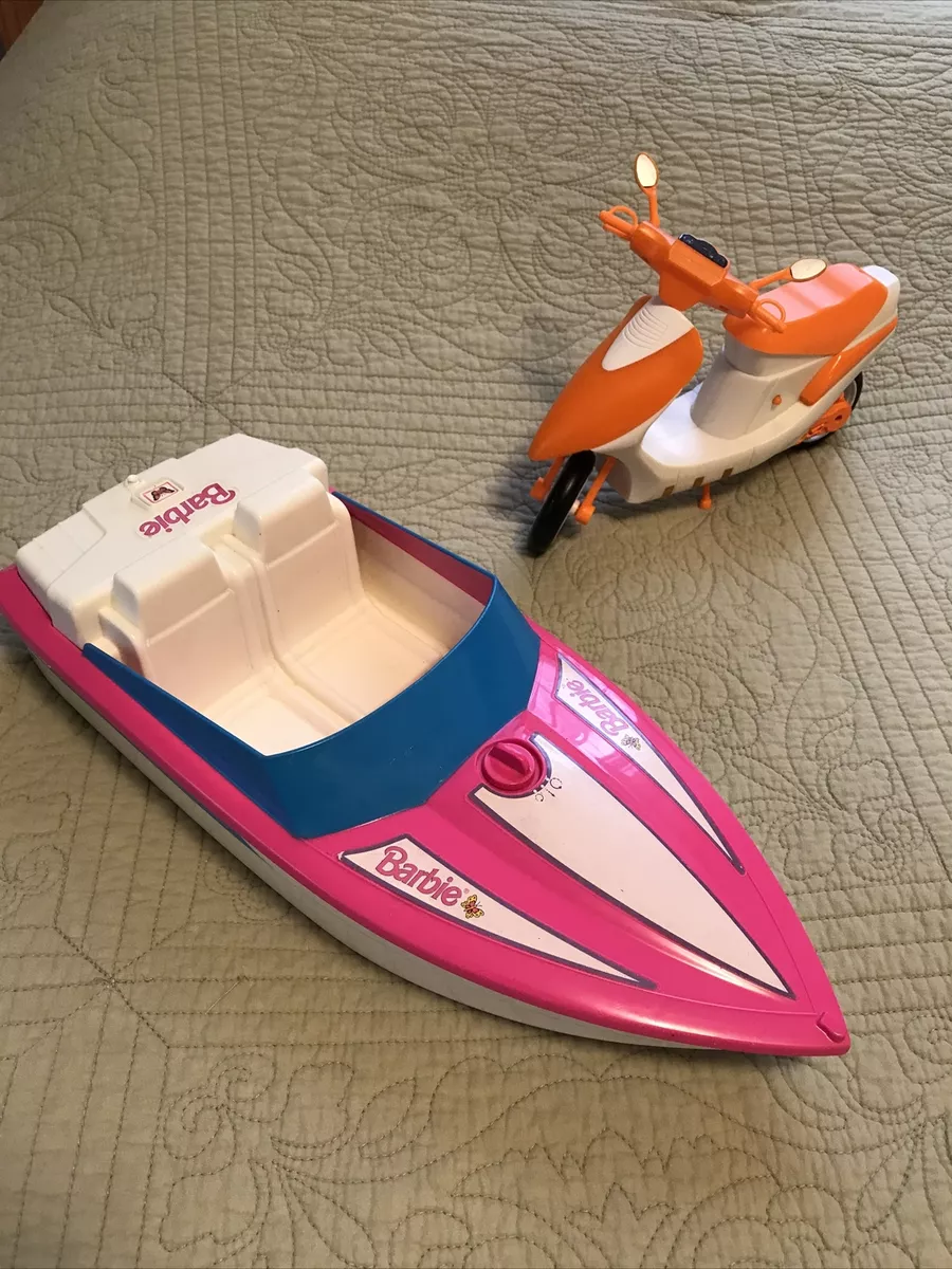 Barbie remote control boat sales
