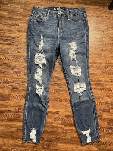 Hollister Curvy High-Rise Crop Super 
