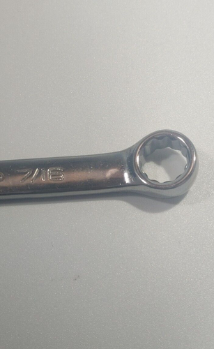 LLAVE COMBINADA BLUE POINT BLPCW14B, 7/16", 12 PUNTOS. - Imagen 5 de 9