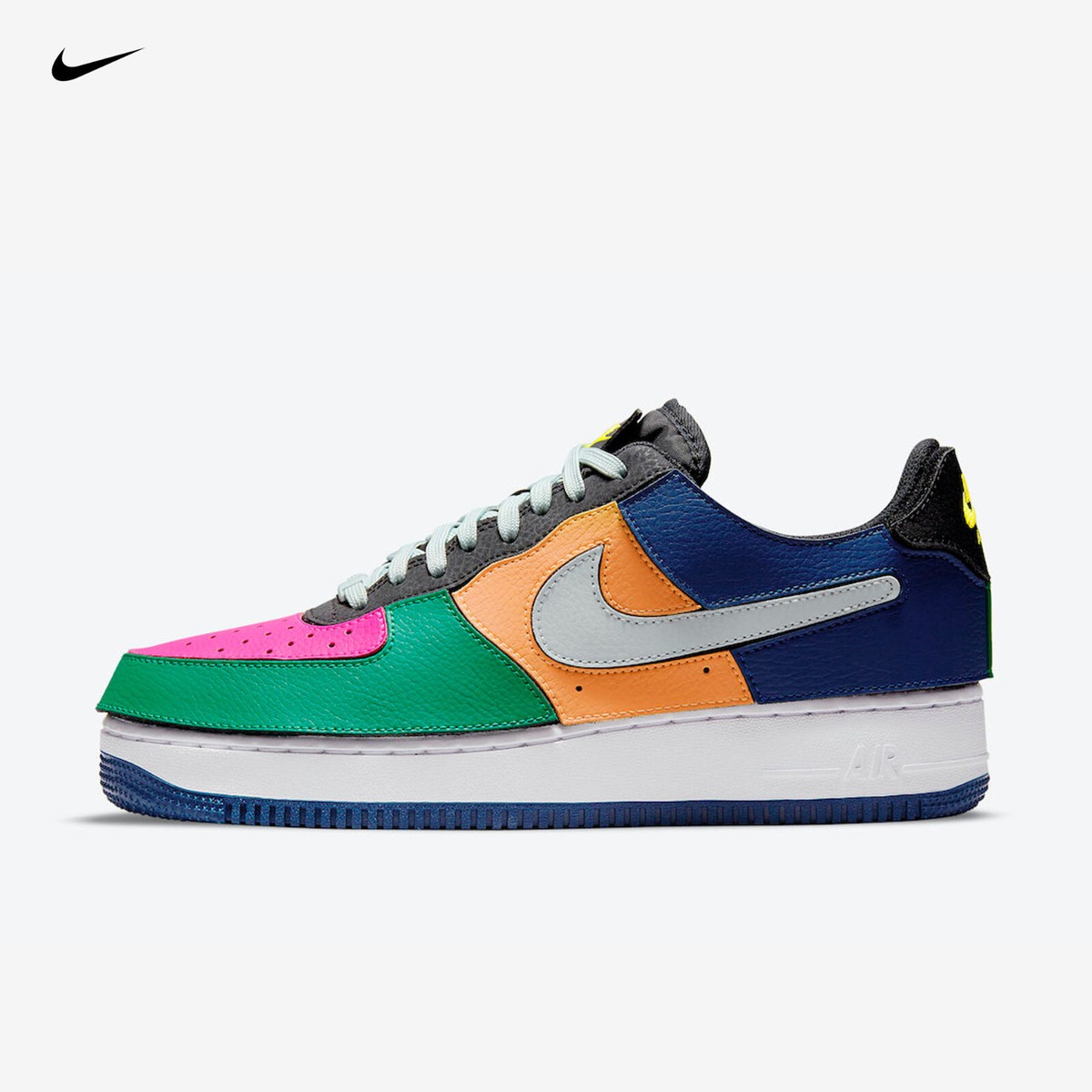 Nike Air Force 1/1 “Black Multi-Color” DB2576-001 Men's Size