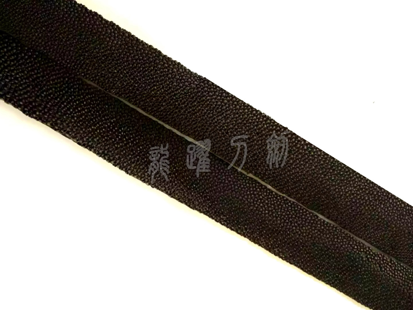 Samegawa de piel de rayo genuina 2 piezas para katana samurai japonesa Wakizashi tanto mango