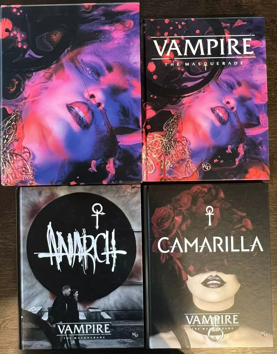 Vampire: The Masquerade 5th Ed Camarilla, Anarch, Chicago Night, Fall of  London