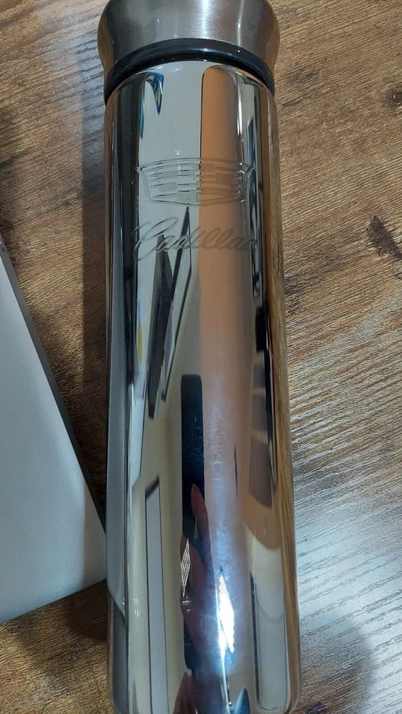 Iridescent Cadillac Glass Tumbler