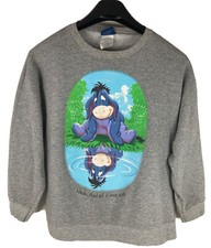 VTG Disney EEYORE Crewneck Sweatshirt Women  s Large/ XL Made in USA Winnie Pooh