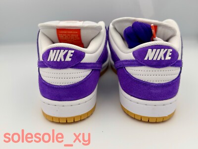 Size 9 - Nike Dunk SB Low Purple Suede for sale online | eBay