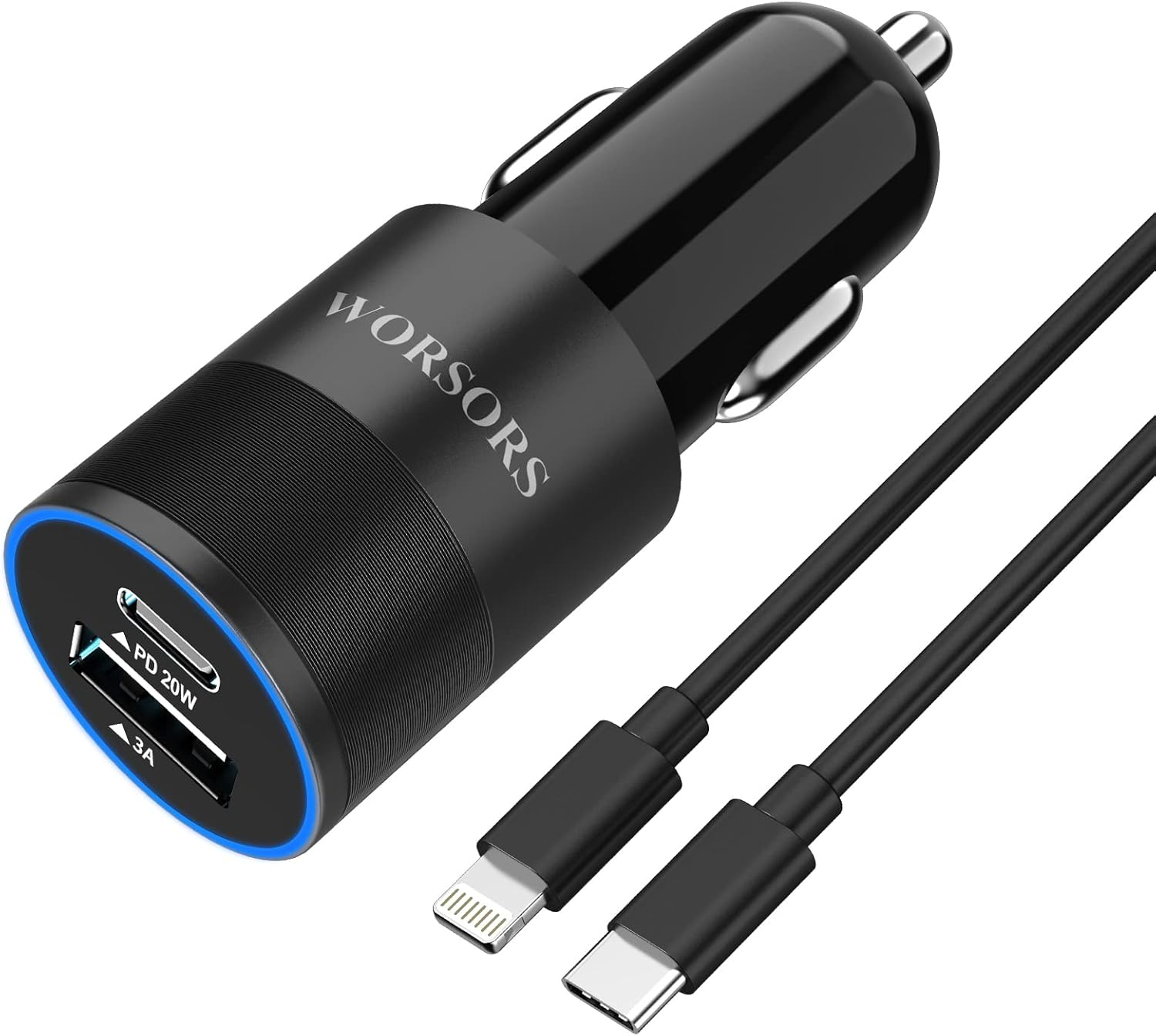 35W USB C Fast Car Charger [Apple Mfi Certified] for Iphone 14 Pro/14 Pro Max/14