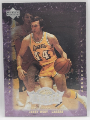 99-00 Upper Deck Legends Players of the Century Jerry West HOF