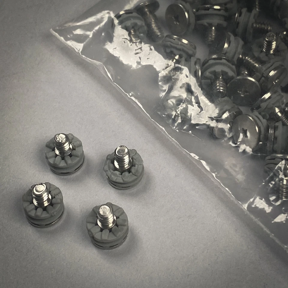 Apple Mac Pro 5,1 CUSTOM SILVER Hard Drive Tray Set of 4 Sleds for A1289 Models - Image 4 of 4