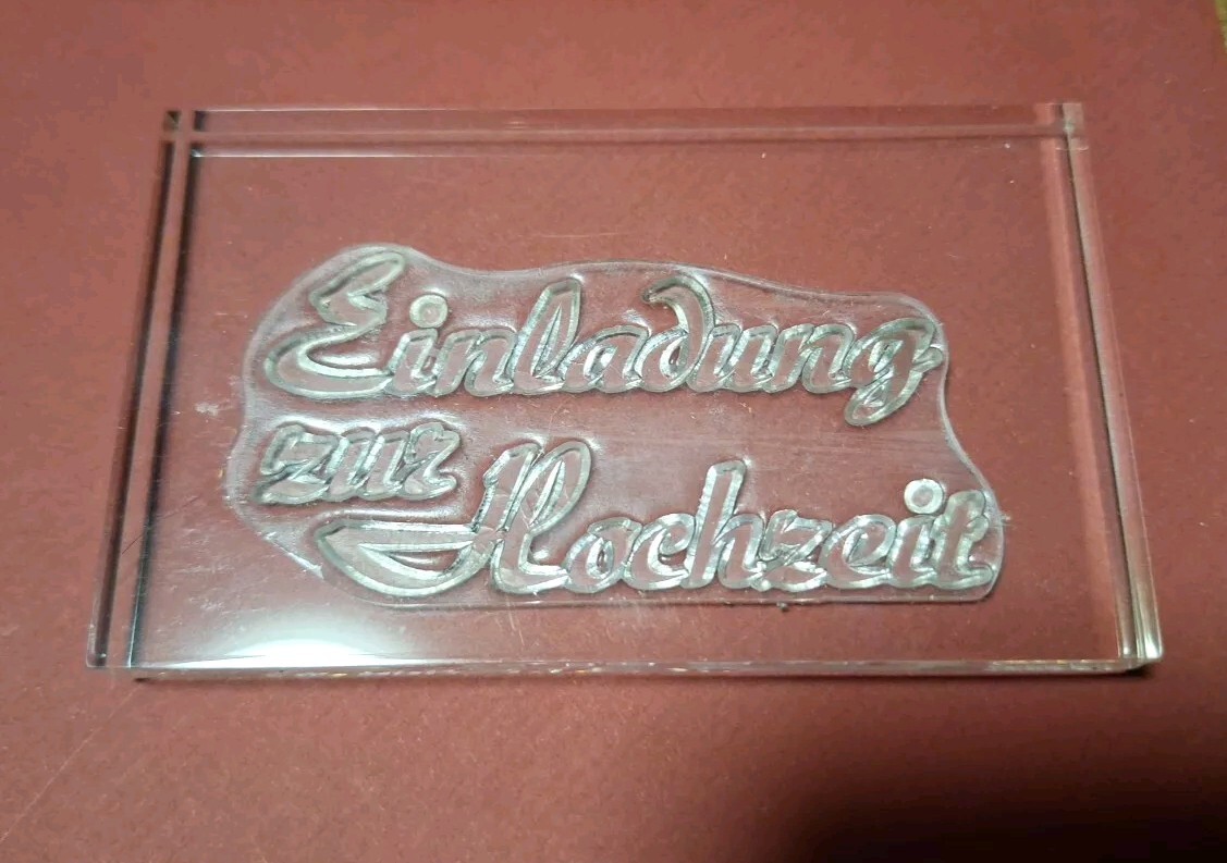 Stempel "Einladung Zur Hochzeit "
