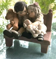 PRETTY AS A PICTURE BY KIM ANDERSON - CHARITY: GIVING FROM THE HEART (ON BENCH)