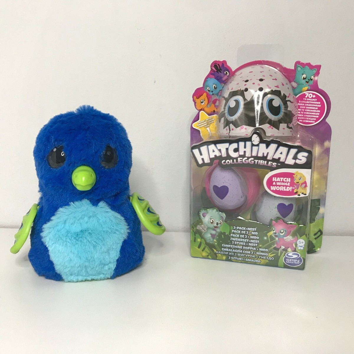 SPIN MASTER Hatchimals Blue Draggle Interactive Dragon