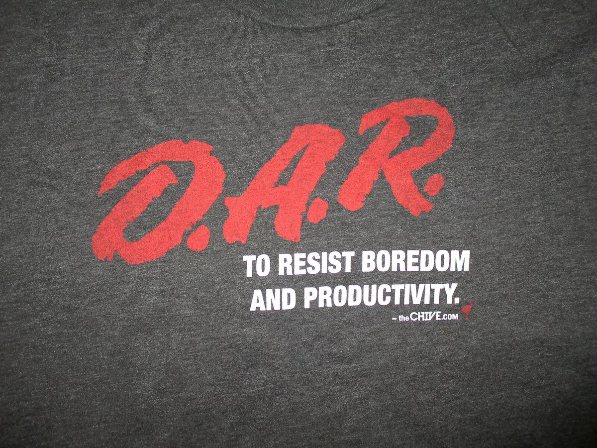 Dar T Shirt Dare To Imperm able Ennui Productivit Daily Apr s