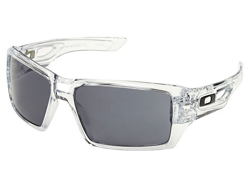 Oakley Eyepatch 2 Sunglasses OO9136-24 Polished Clear/Grey Oakley Eyepatch 2 Sunglasses OO9136-24 Polished Clear/Grey