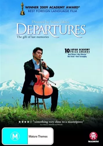 DEPARTURES - YOJIRO TAKITA - NEW & SEALED REGION 4 DVD - FREE LOCAL POST - Picture 1 of 1