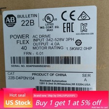 New Sealed Allen-Bradley 22B-D4P0N104 PowerFlex 1.5 kW 2 HP AC Drive 22BD4P0N104